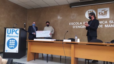 La UPC Manresa i l'empresa DENSO exemple d'una constant col·laboració