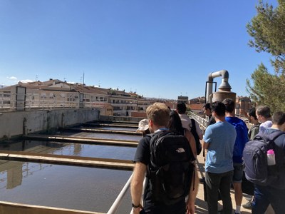 Visita a la Planta de Tractament d'Aigua Potable d'Aigües de Manresa