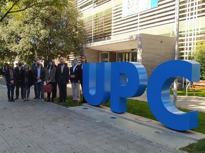 Visita del Ministro de Ciencia, Tecnología e Innovación de Colombia a la UPC Manresa